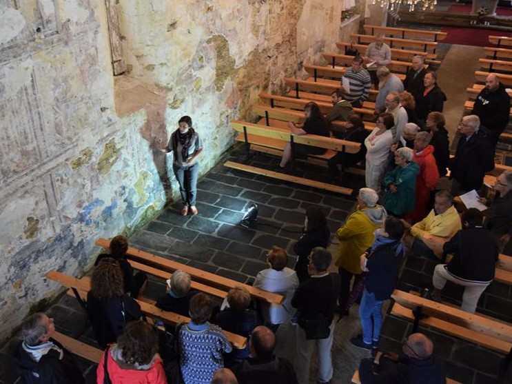 restauranortegal Puesta en valor de las pinturas murales de la Iglesia de Santa María de Mañón